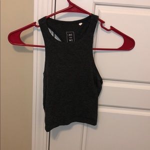 grey pacsun halter tank top